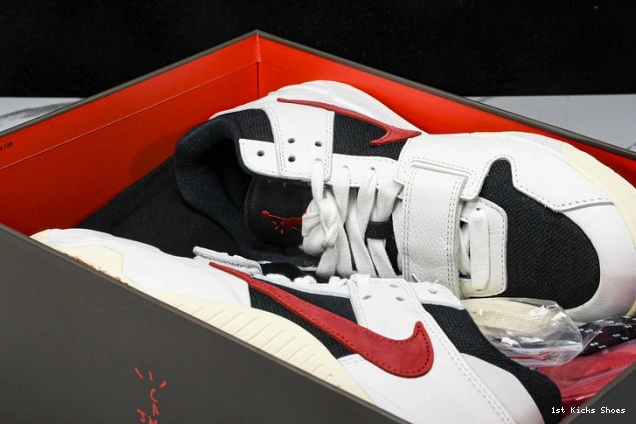 1st Kicks UrbanStyle Jordan Red Scott 734 x Jack FZ8117- TR Travis University Jumpman 1110